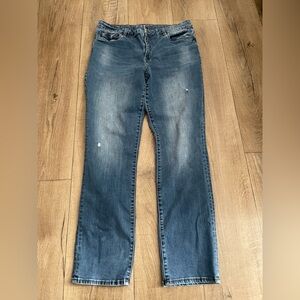 Kut from the Kloth Denim with Gold Stitching